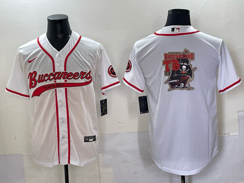 Men Tampa Bay Buccaneers blank white 2025 Nike NFL JERSEY 002->tampa bay buccaneers->NFL Jersey